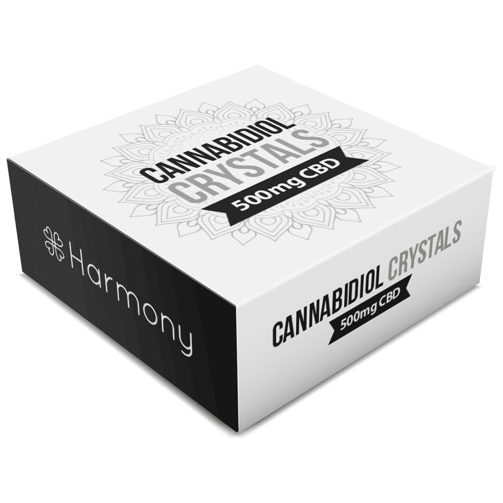 Harmony CBD krystaller æske (99% Ren CBD).