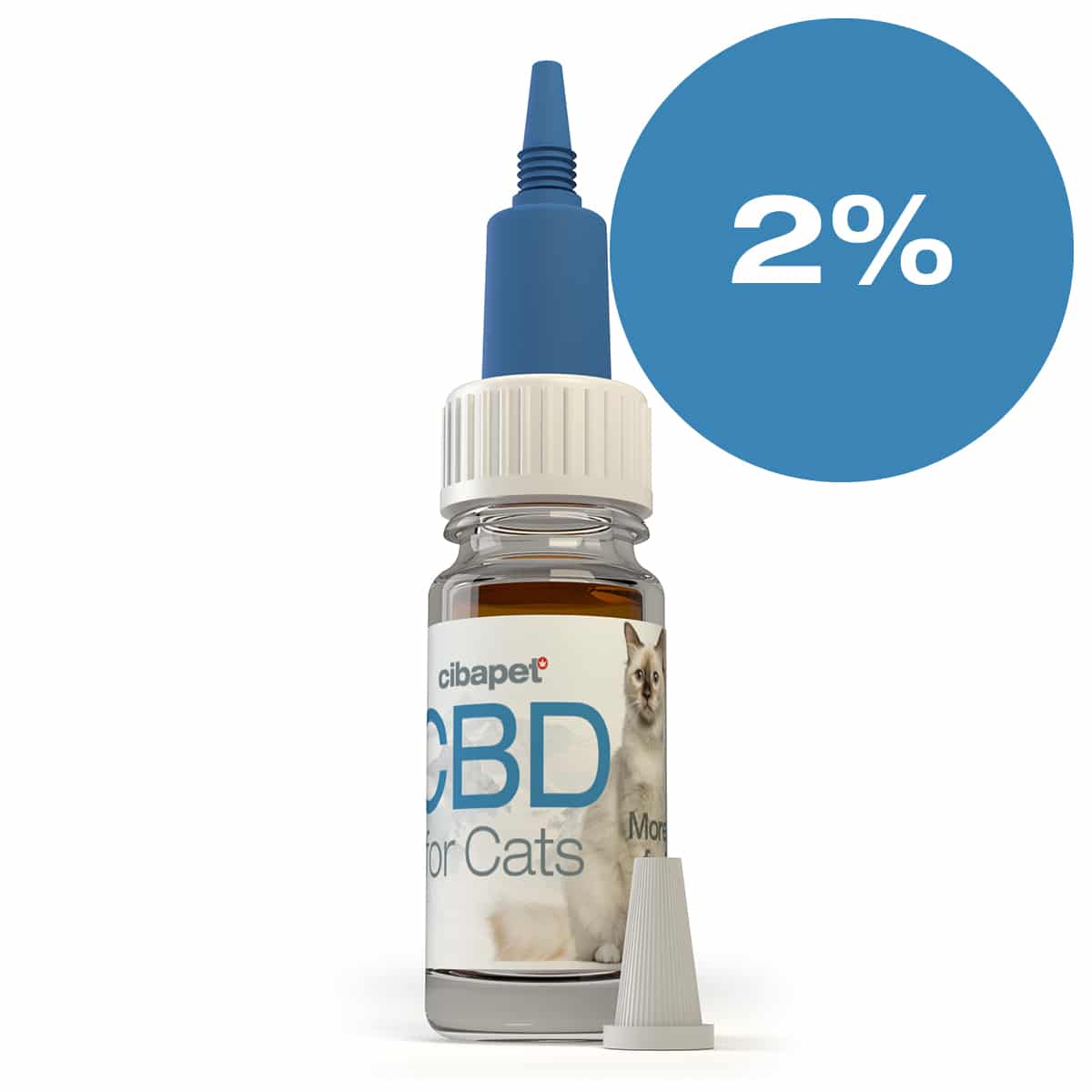 Cibapet CBD olie 2% til katte (10ml) til katte.