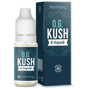 Harmony E-Væske 100mg CBD – O.G. Kush (10 ml).