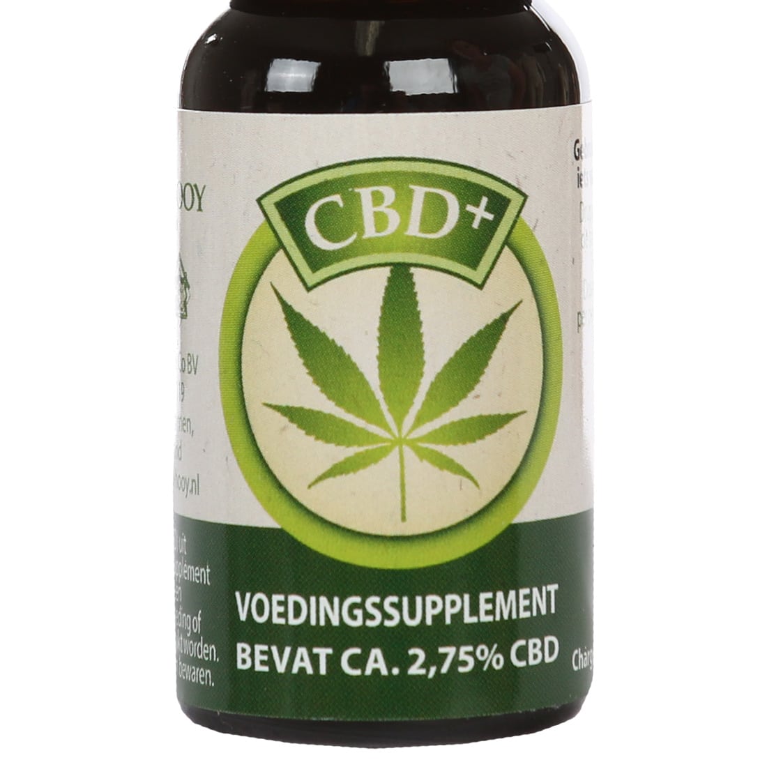 Jacob Hooy CBD Olie 2,75% (10ml) + voodingssupplement - Jacob Hooy CBD Olie 2,75% (10ml) + voodingssupplement -.