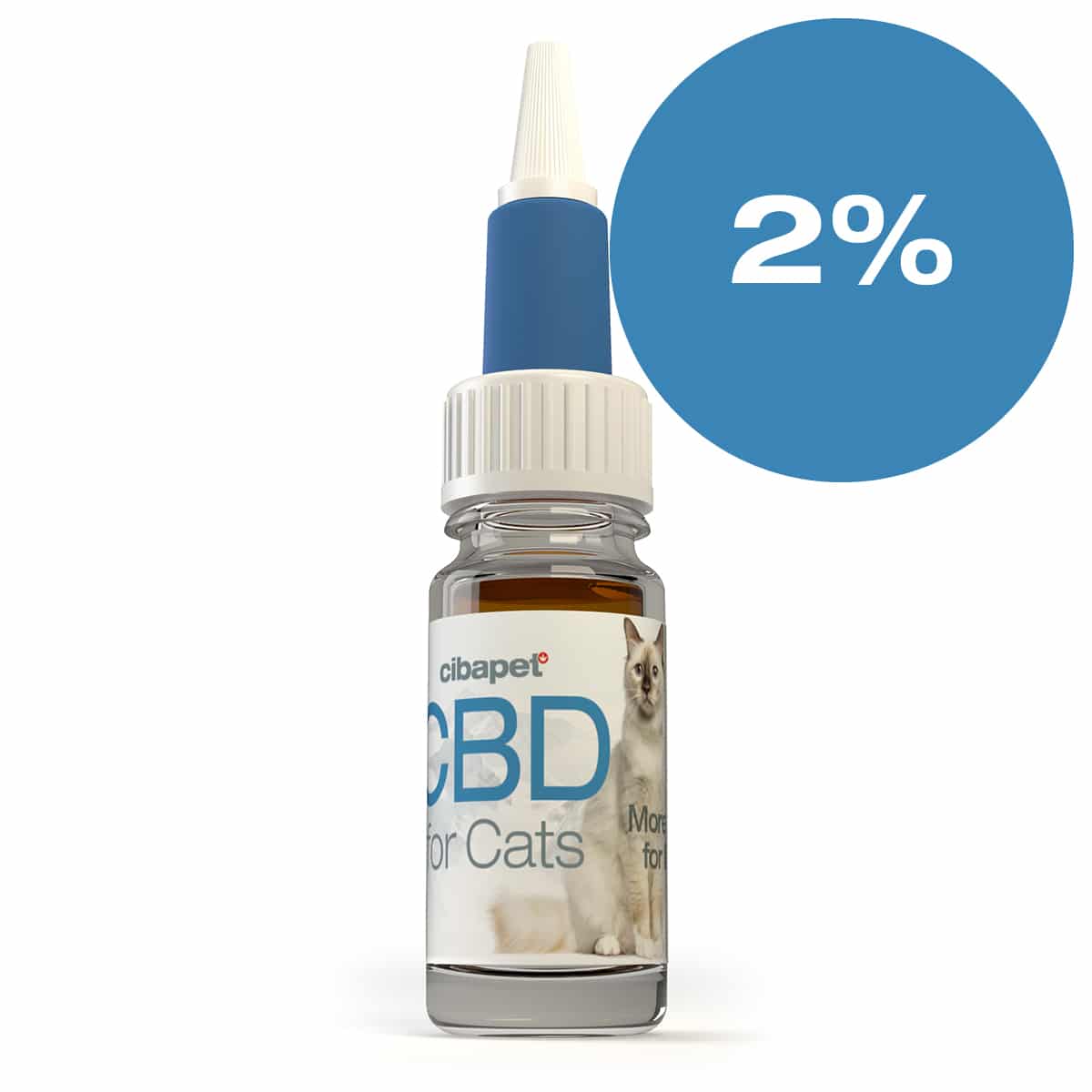 Cibapet CBD olie 2% til katte (10ml) til katte.