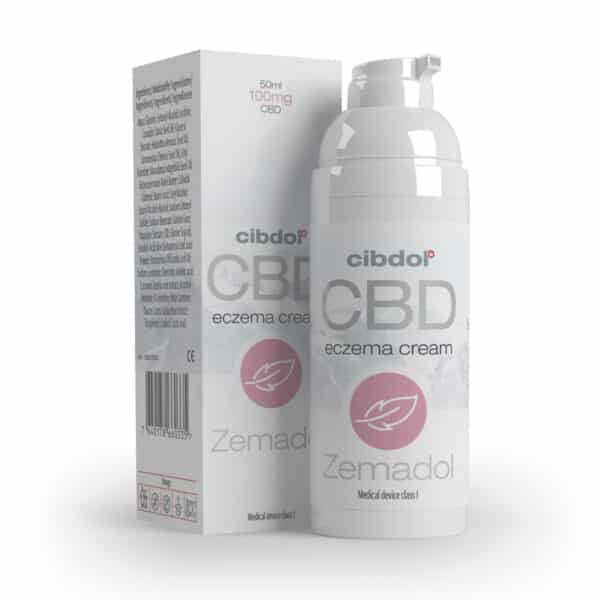 Zemadol, plejende CBD ansigtscreme 50ml.